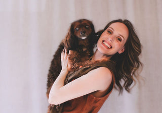 Mylene Amelie Styling Services with Dog Chester explaining why style advice is confusing