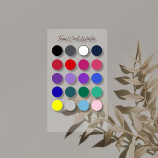 Clear Colour Cards – Personalized Seasonal Palette