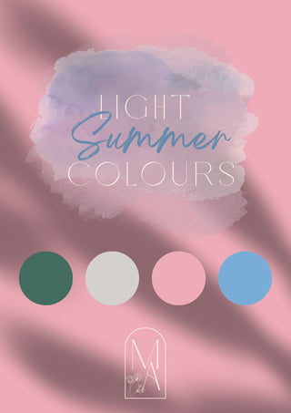 Light Summer Digital Colour Palette