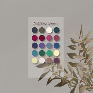Clear Colour Cards – Personalized Seasonal Palette