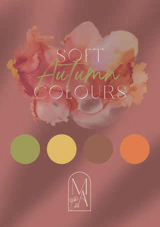 Soft Autumn Colour Digital Palette