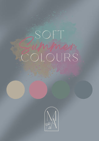 Soft Summer Digital Colour Palette